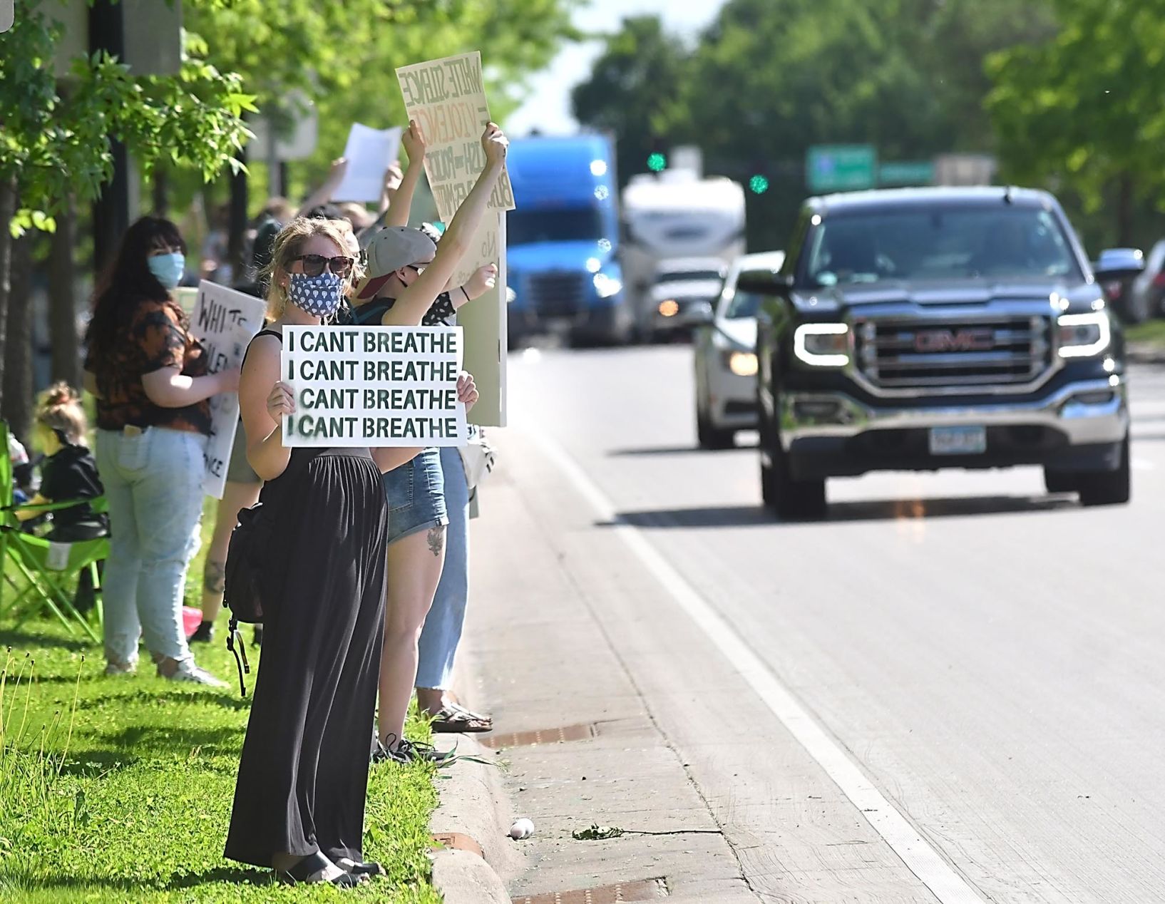 George Floyd protest